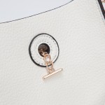 Wholesale vegan Leather Rectangular Tote Bag Toggle Clasp Removable Tote Handle