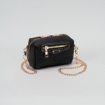 Wholesale vegan Leather Mini Cross Body Bag Full Zip Closure Lined Body Exterior