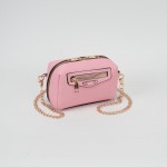 Wholesale vegan Leather Mini Cross Body Bag Full Zip Closure Lined Body Exterior