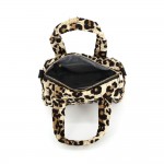 Wholesale leopard Print Mini Satchel Bag dual top handles removable shoulder str