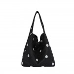 Wholesale polka Dot Hobo Tote soft slouchy silhouette single shoulder strap spac