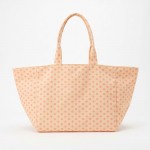 Wholesale polka Dot Tote Bag durable woven fabric allover classic dot print matc