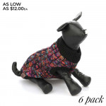 Wholesale c C PET Multi colored cable knitted pet sweater Pack Breakdown pcs pac