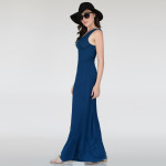 Wholesale solid color full sleeveless maxi dress Pack Breakdown pcs pack S M L C