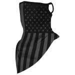 Wholesale ghost American Flag Unisex Scarf Bandana Mask Ear Loops Non Medical No