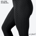 Wholesale women s Active Popcorn Textured Anti Cellulite Body Sculpting Capri Wo