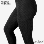 Wholesale women s Active Popcorn Textured Anti Cellulite Body Sculpting Workout