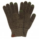 C.C G-9016
Solid Chenille Knit Smart Touch Gloves.

- Touchscreen Compatible 
- One Size Fits Most
- 100% Polyester