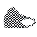Wholesale non Medical Checkered Stretchable Fashion Mask Pack Non Medical Fashio