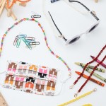 Wholesale kids Acrylic Chain Link Mask Lanyard Secures Mask L