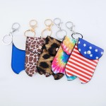 Wholesale keep Self Protected re Out About Faux Leather Tie Dye Hand Sanitizer K