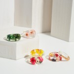 Wholesale resin Flower Ring mm Diameter