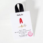 Wholesale gold Initial Ring Adjustable Card Authentic Genuine Self Rare Precious