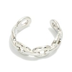 Wholesale metal Chain Link Ring Gold Dipped