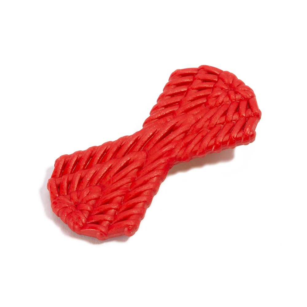 Bow Tie Rattan Barrette Clips Set of 12 - Approximately 2.5" L view 2