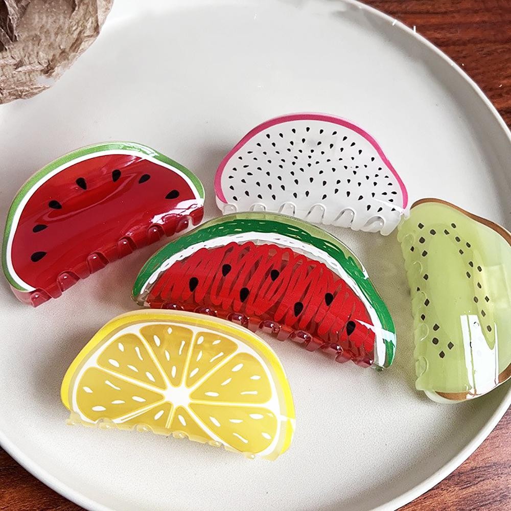 Fruit Hair Clip - Approximately 3.5" W view 4