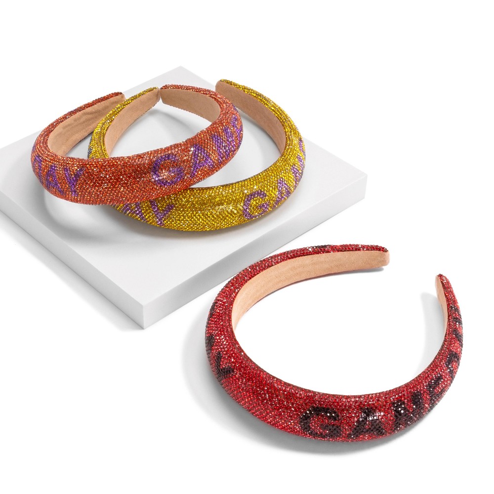 Studded Game Day Headband - One Size Fits Most view 4