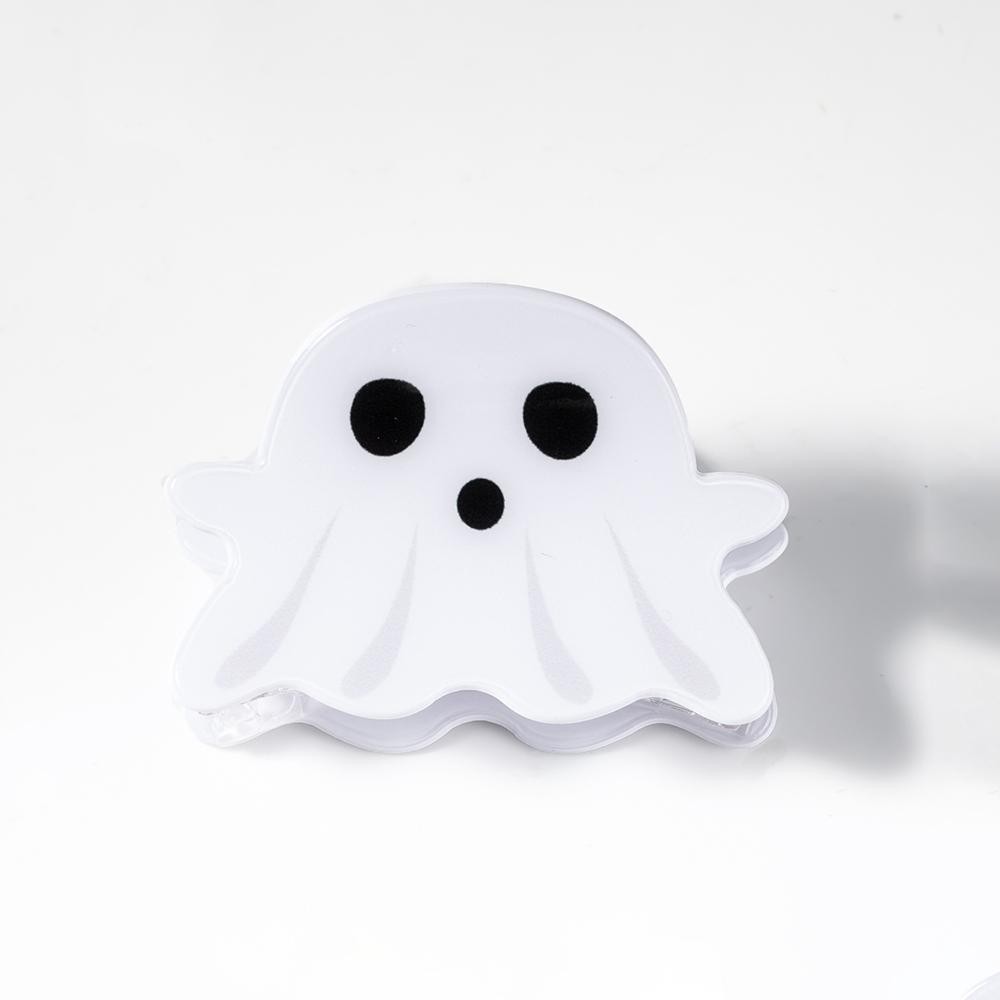 Halloween Ghost Hair Claw Clip - Approximately 2.25"L view 2