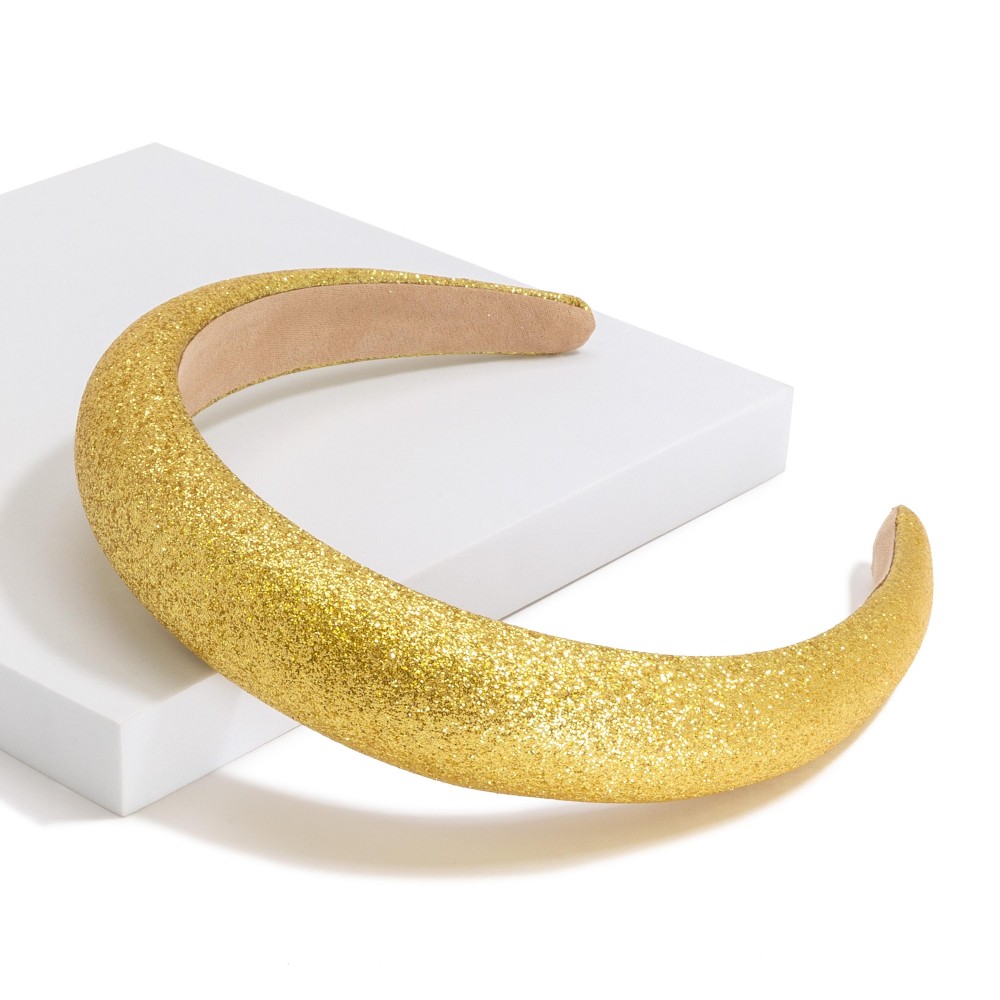 Glitter Tapered Headband - One Size Fits Most view 2