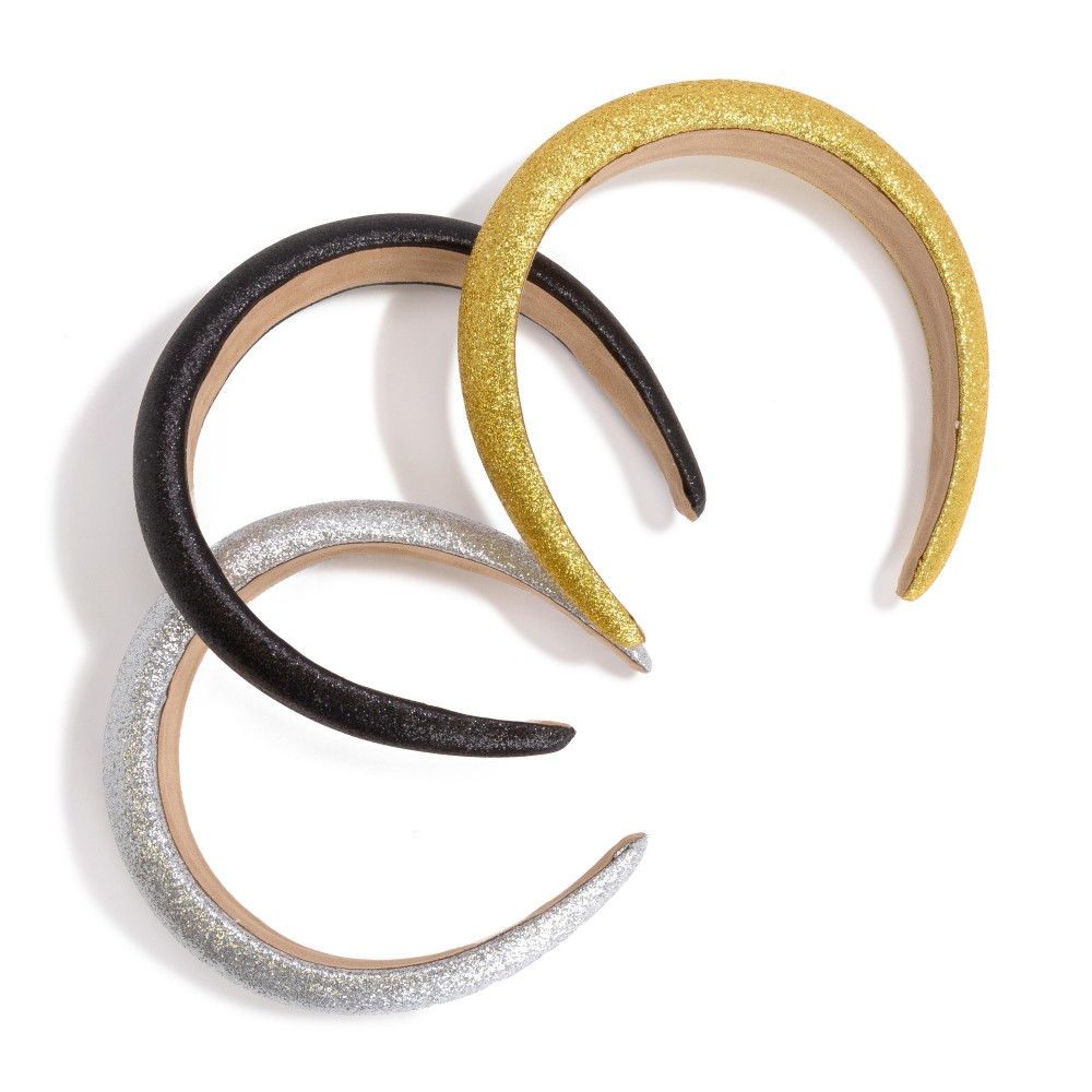 Glitter Tapered Headband - One Size Fits Most view 4
