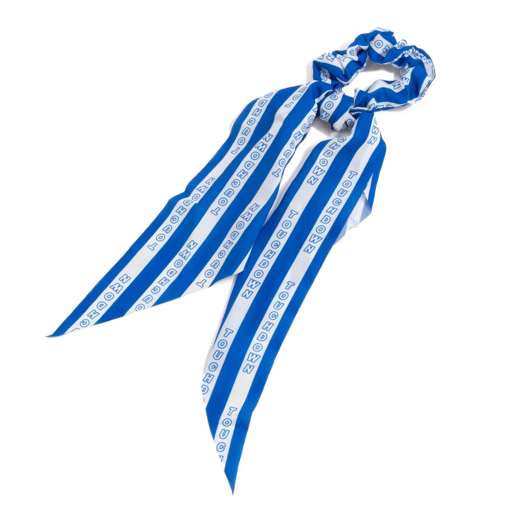 Satin Game Day Touchdown Scrunchie Scarf - One Size view 2