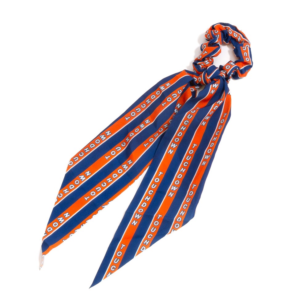 Satin Game Day Touchdown Scrunchie Scarf - One Size view 2