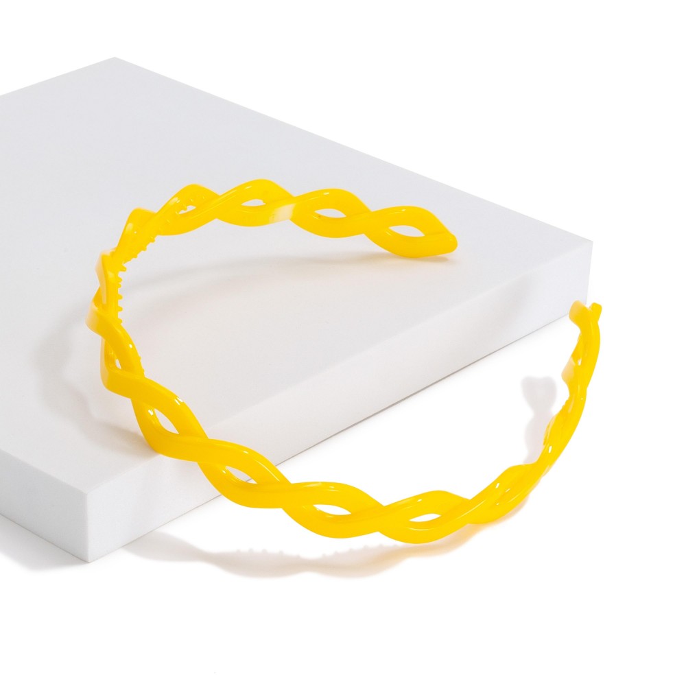 Braided Headband With Teeth - One Size Fits Most view 2