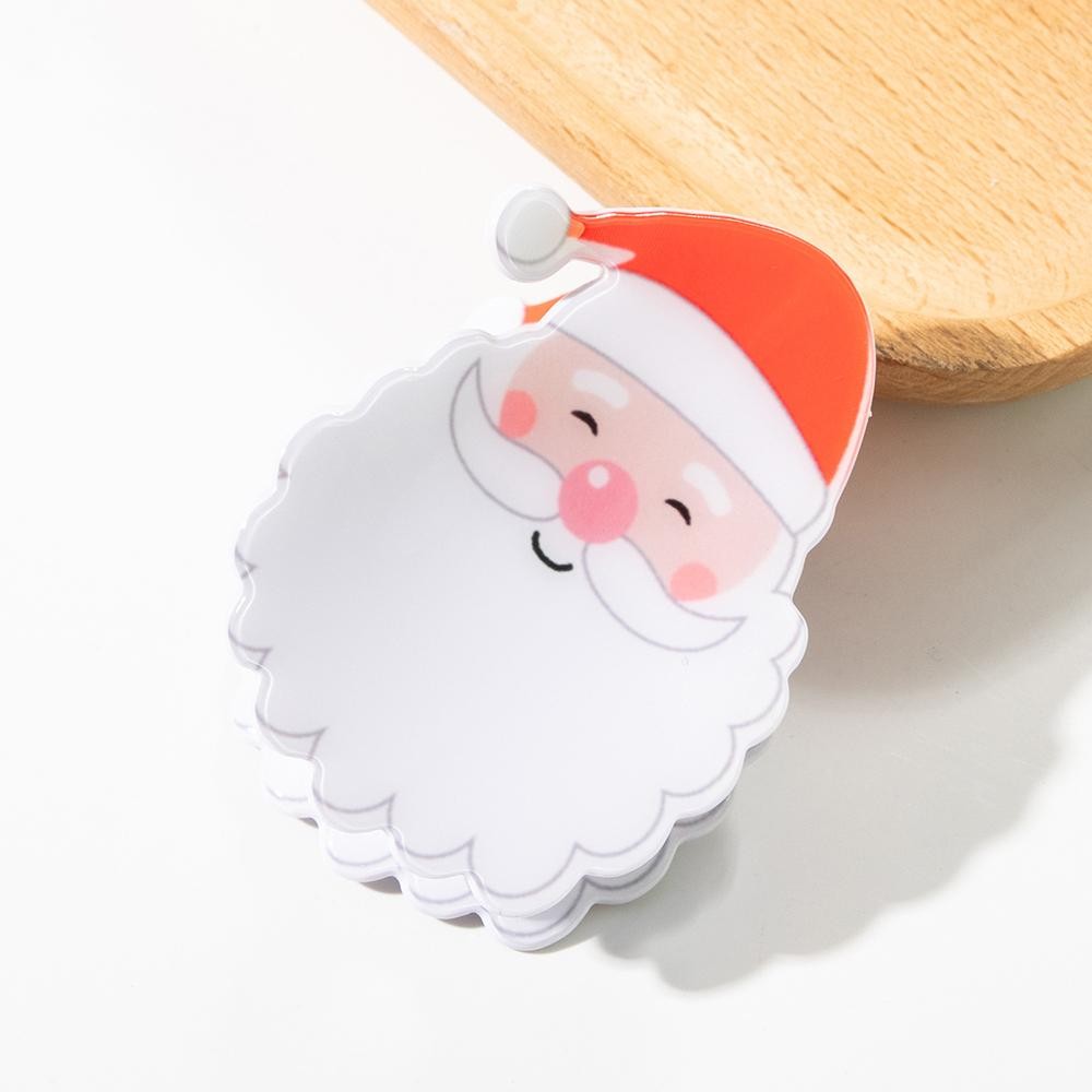 Christmas Hair Claw Clip - Approximately 2.25"L view 2
