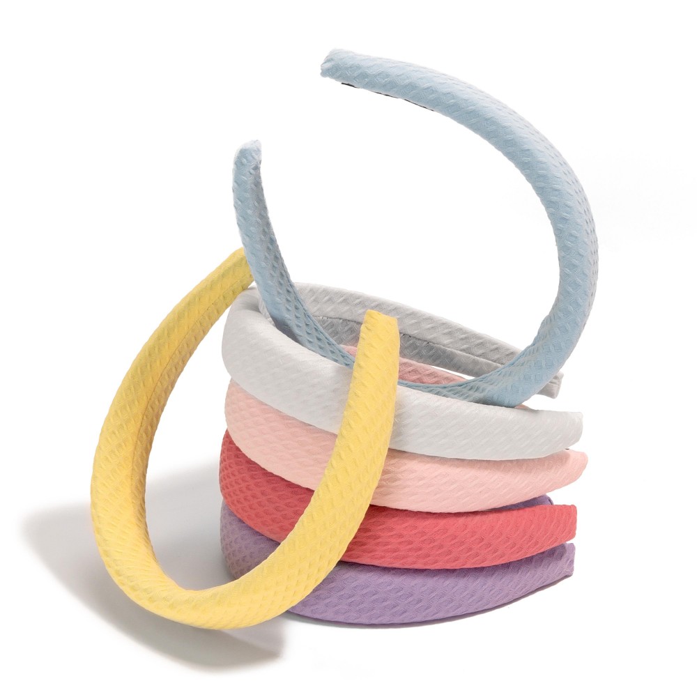 Padded Honeycomb Wrapped Headband - One Size Fits Most - Hand Made view 4