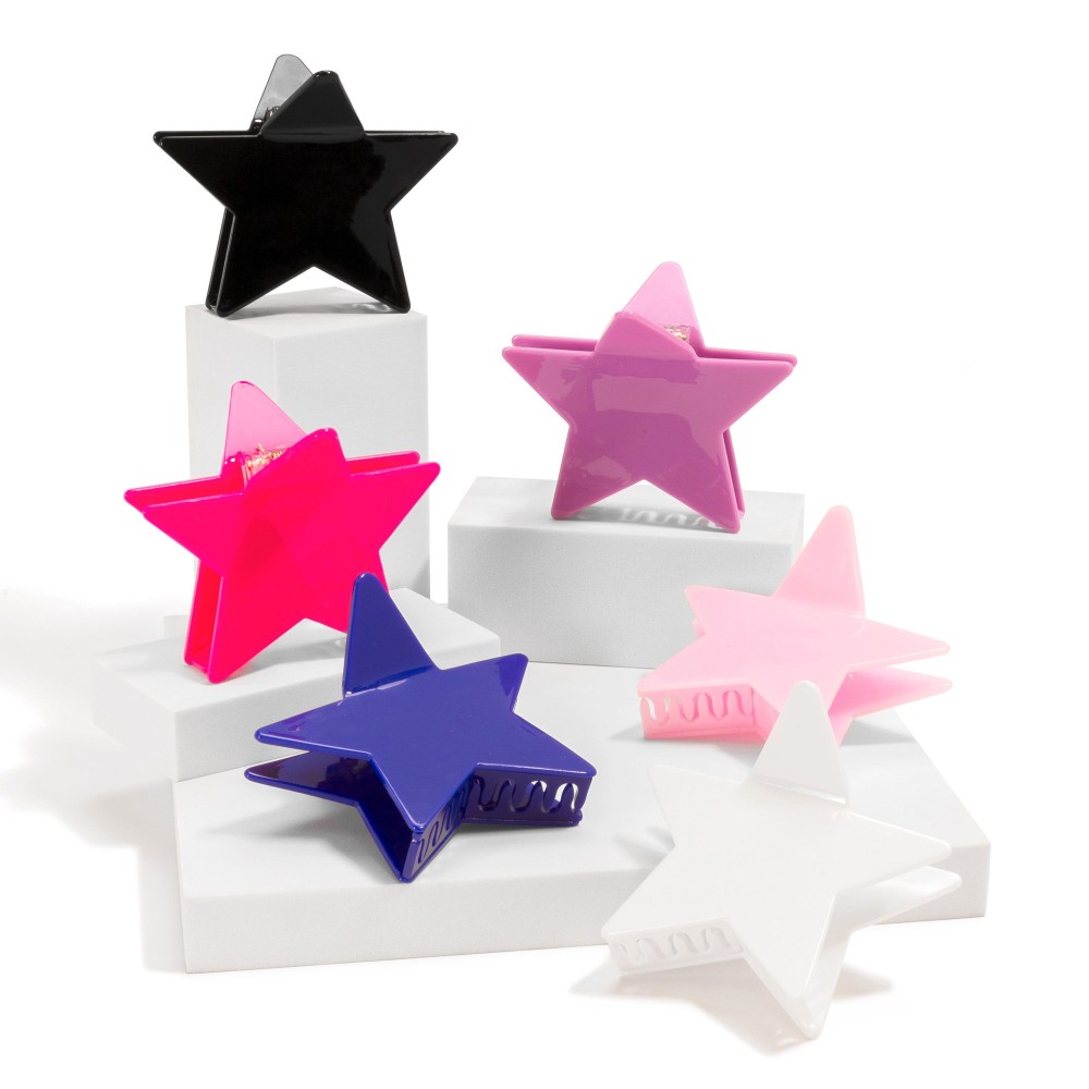 Star Hair Claw Clip - Approximately 3.25" L view 4