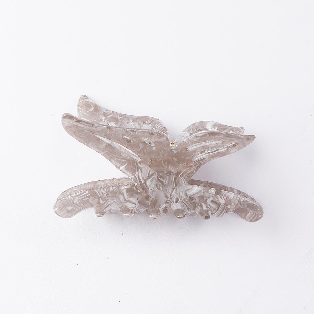 Acetate Butterfly Claw Hair Clip - Approximately 4" L view 2