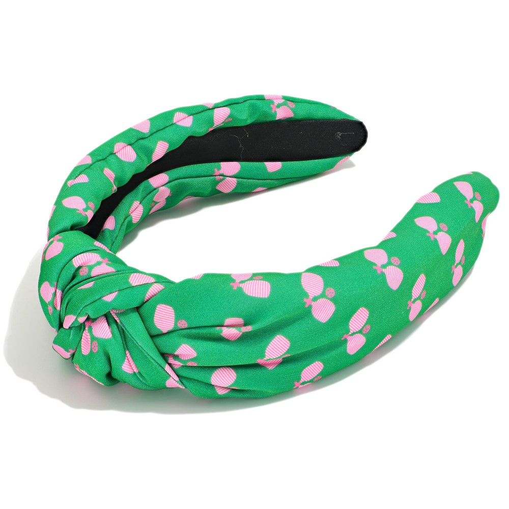 Pickleball Rackets Knotted Headband - One Size Fits Most view 2