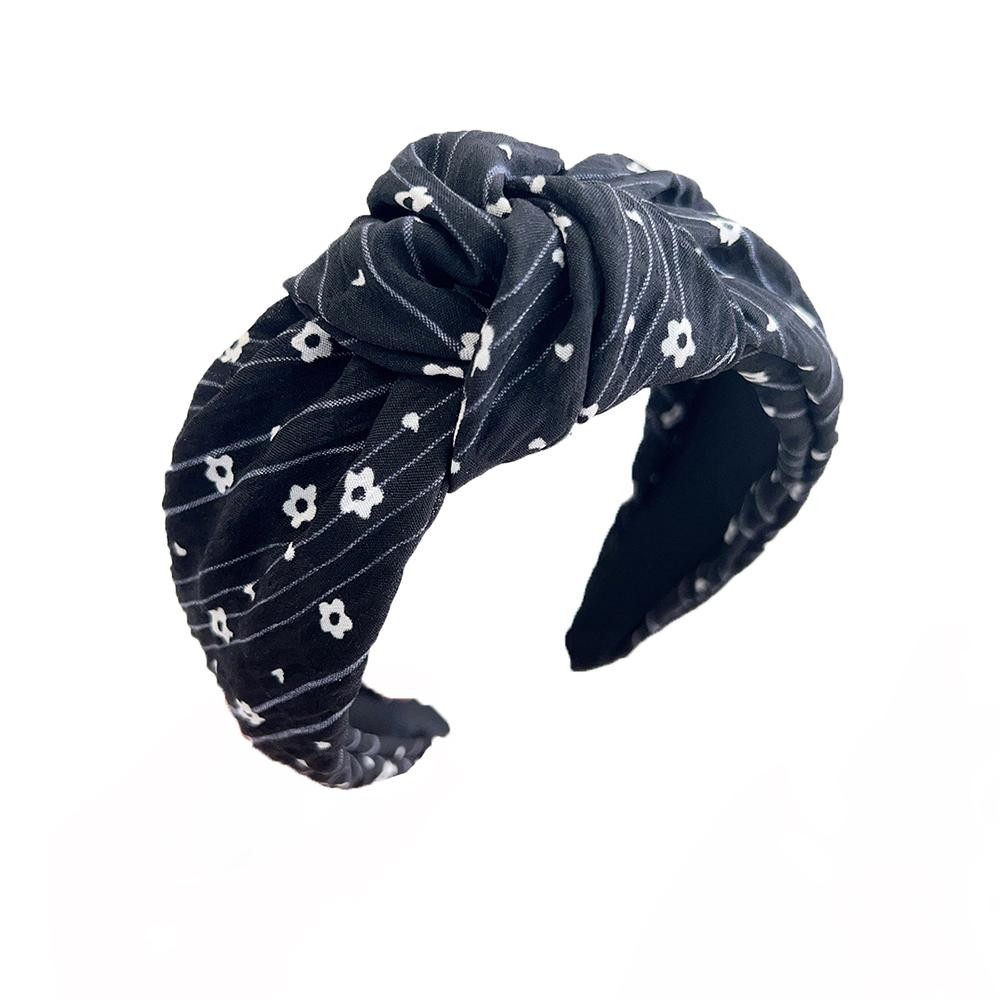 Flowers & Hearts Knotted Headband - One Size Fits Most view 2