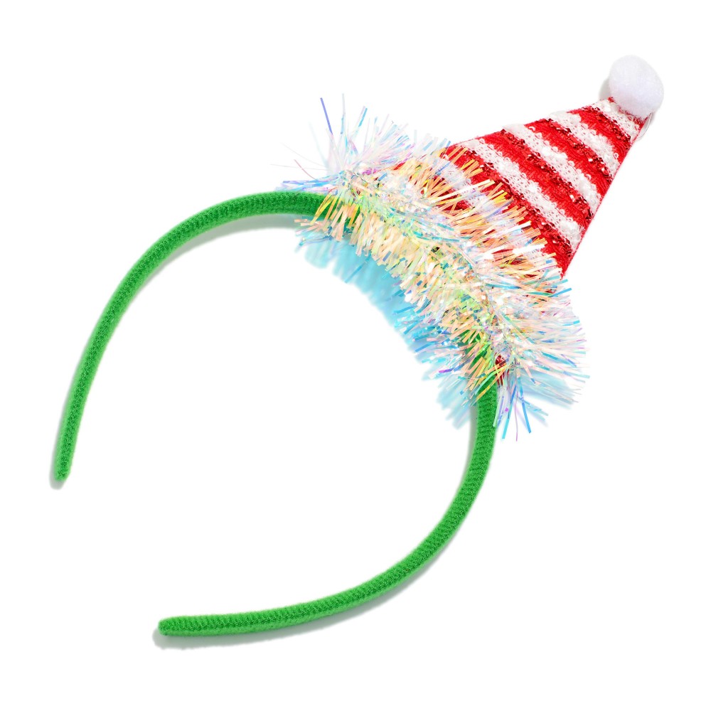 Christmas Hat Headband - One Size Fits Most view 2