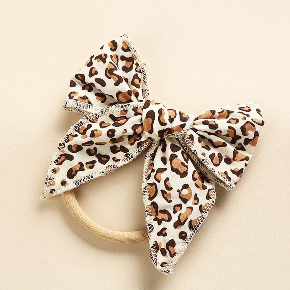 Printed Bow Hair Tie - Approximately 3.5" L view 2