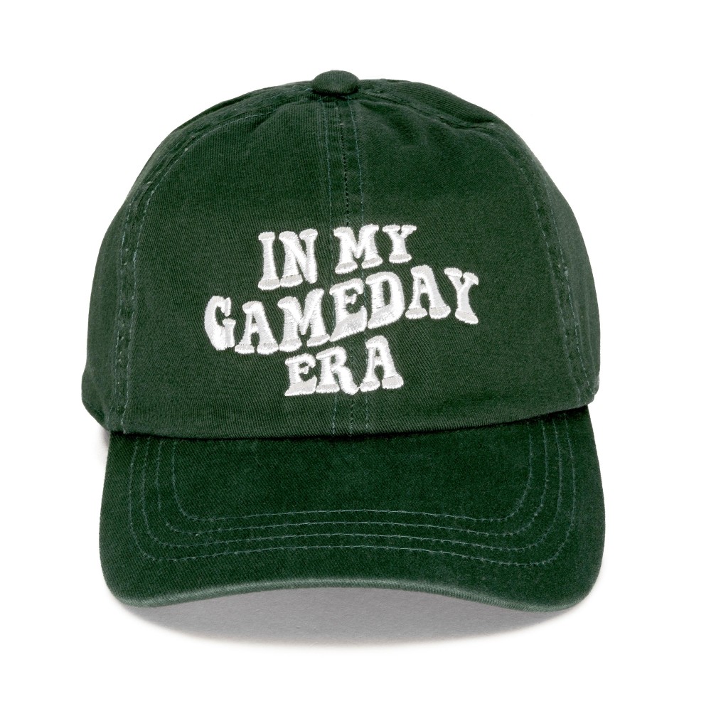 Embroidered 'in my football era' Baseball Cap - One Size Fits Most - Slide Buckle Adjustment - 100% Cotton view 2