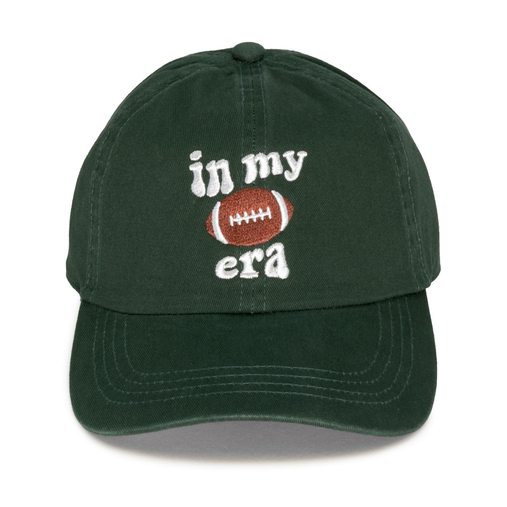Embroidered 'IN MY GAMEDAY ERA' Baseball Cap - One Size Fits Most - Slide Buckle Adjustment - 100% Cotton view 2