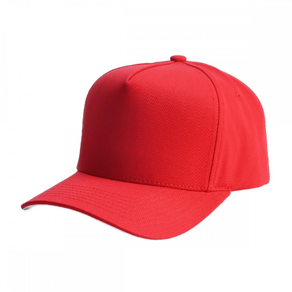 C.C TCM0004 Cotton Trucker Cap With Two Tone Under Brim - Snap Back Closure - One Size Fits Most - 100% Cotton view 2