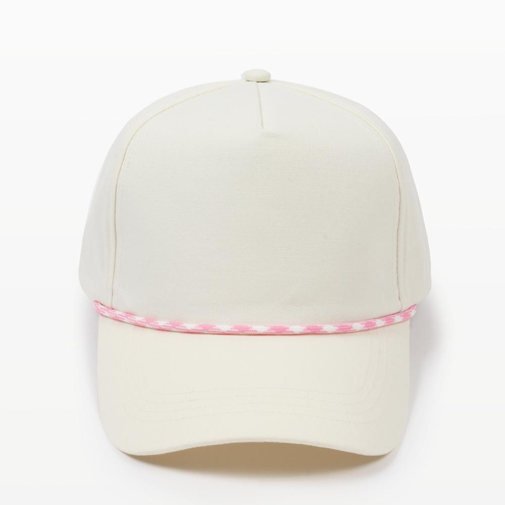 Baseball Cap With Two Tone Rope Detail - One Size Fits Most - Snap Back Closure - 100% Cotton view 2