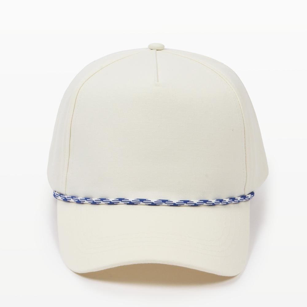 Baseball Cap With Two Tone Rope Detail - One Size Fits Most - Snap Back Closure - 100% Cotton view 2