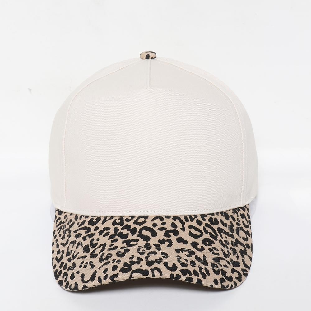 Leopard Baseball Cap - One Size Fits Most - Snap Back Closure - 100% Cotton view 2