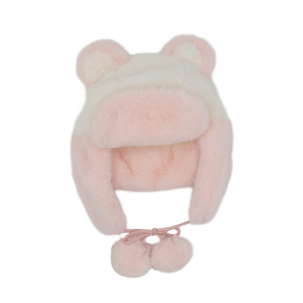 C.C KD-TRC0073 Faux Fur Trapper Hat - 100% Polyester - One Size Fits Most view 2