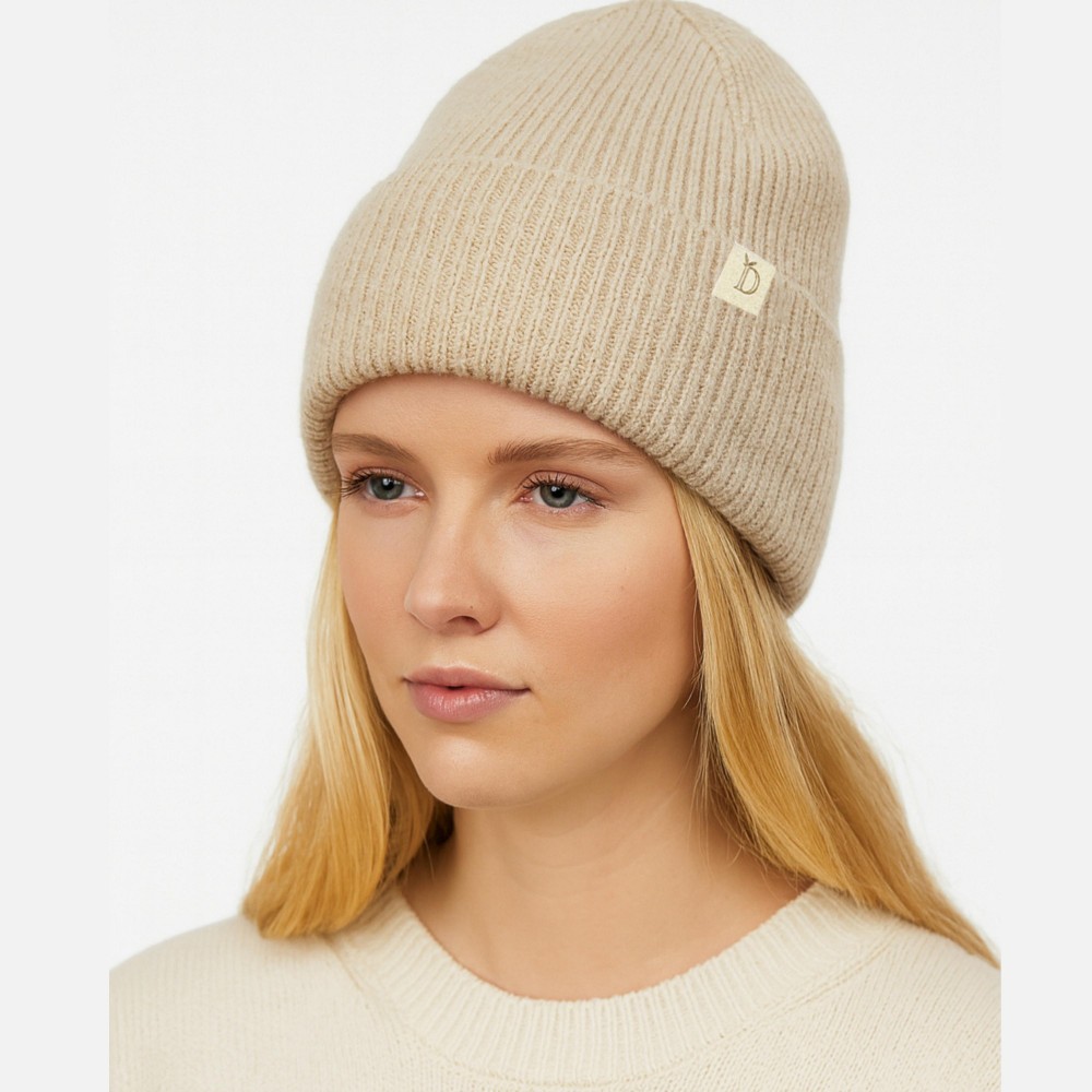 Do Everything In Love Cable Knit Cuff Beanie - One Size Fits Most - 100% Acrylic view 2