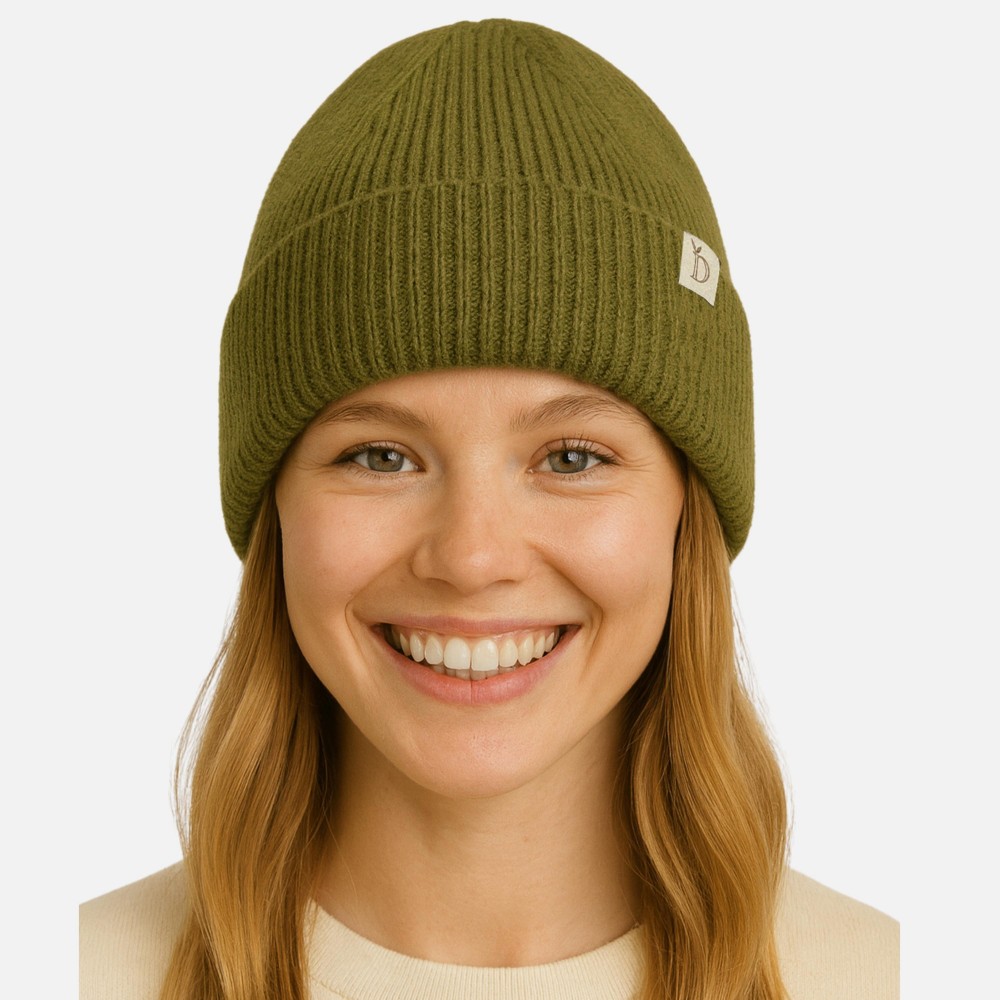 Do Everything In Love Cable Knit Cuff Beanie - One Size Fits Most - 100% Acrylic view 2
