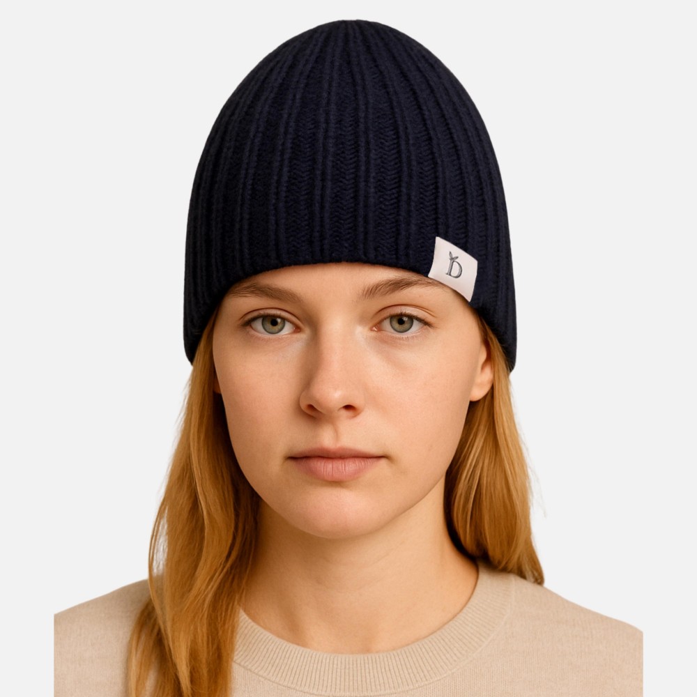 Do Everything In Love Ribbed Fuzzy Knit Beanie - One Size Fits Most - 100% Acrylic view 2