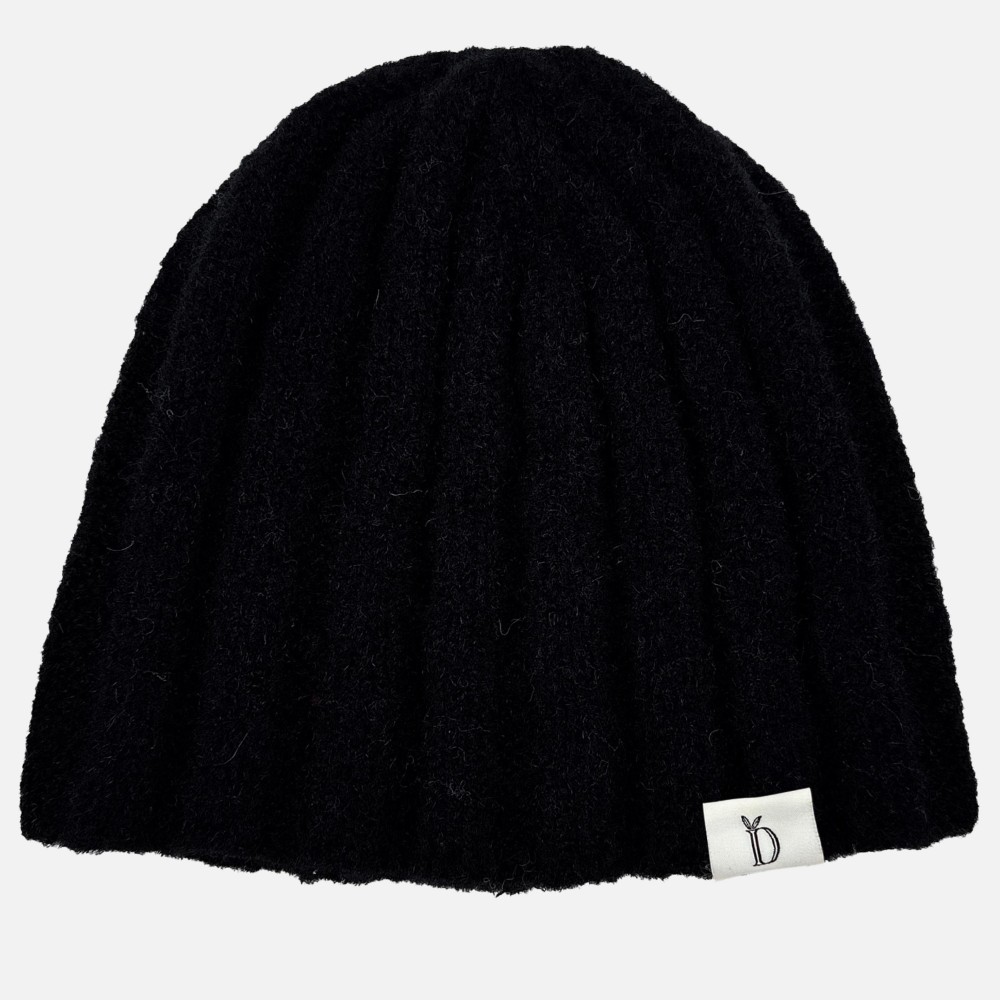 Do Everything In Love Ribbed Fuzzy Knit Beanie - One Size Fits Most - 100% Acrylic view 4