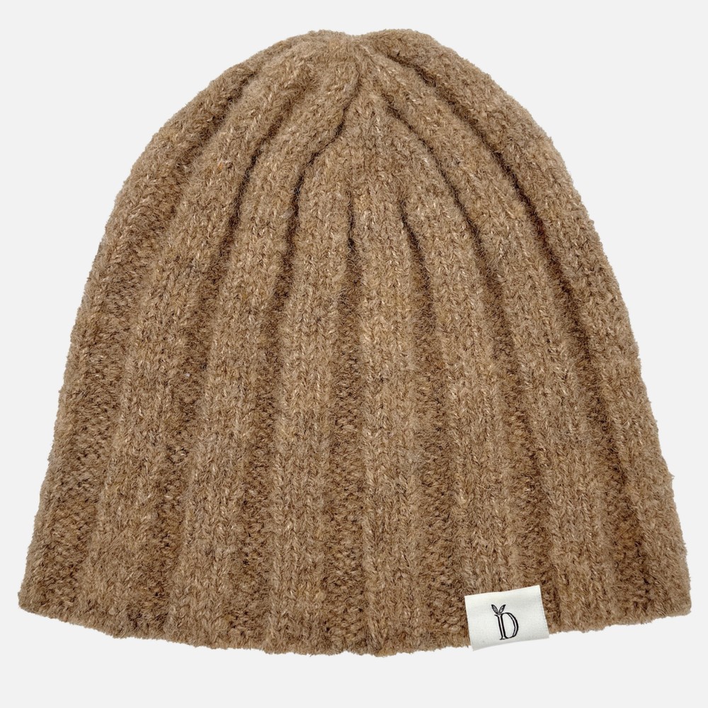 Do Everything In Love Ribbed Fuzzy Knit Beanie - One Size Fits Most - 100% Acrylic view 4
