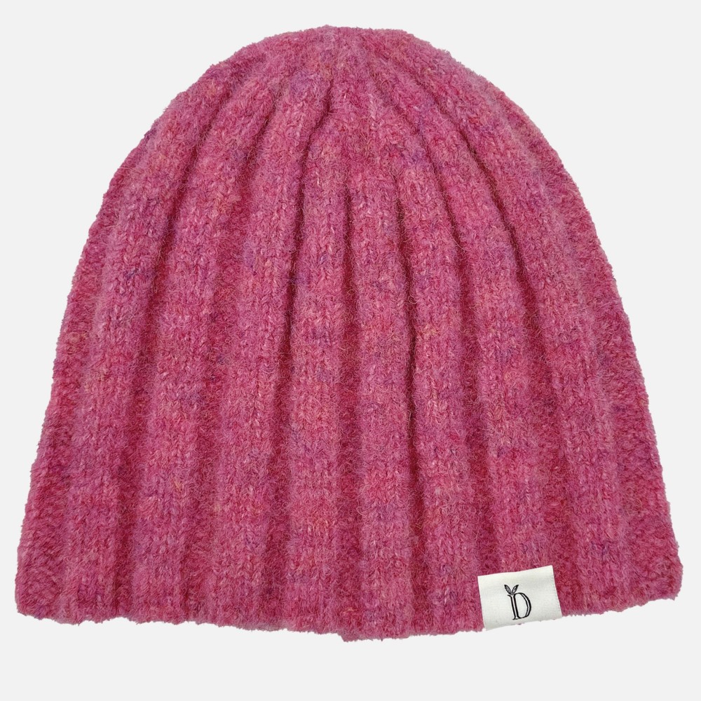 Do Everything In Love Ribbed Fuzzy Knit Beanie - One Size Fits Most - 100% Acrylic view 4