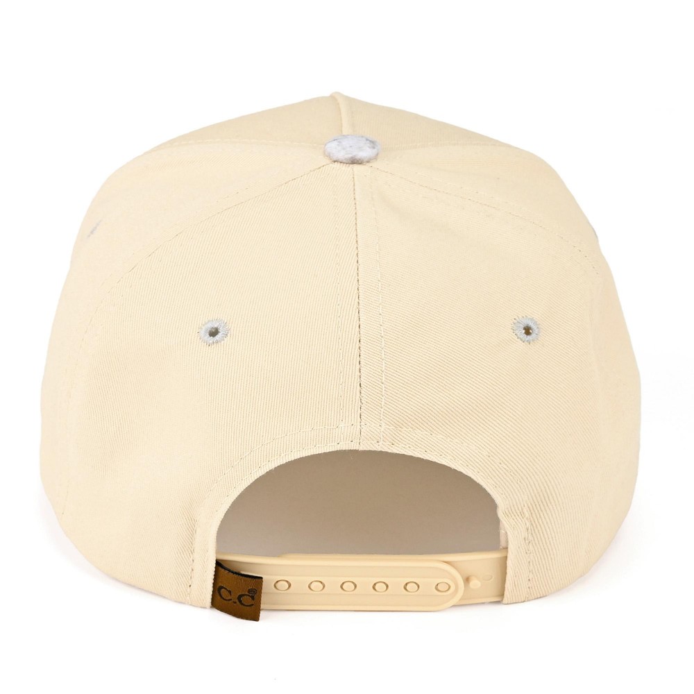 C.C TCM0087 Two Tone Camo Canvas Embroidered "Doing My Best" & Bow Baseball Cap - Snap Back Closure - One Size Fits Most - 100% Cotton view 6