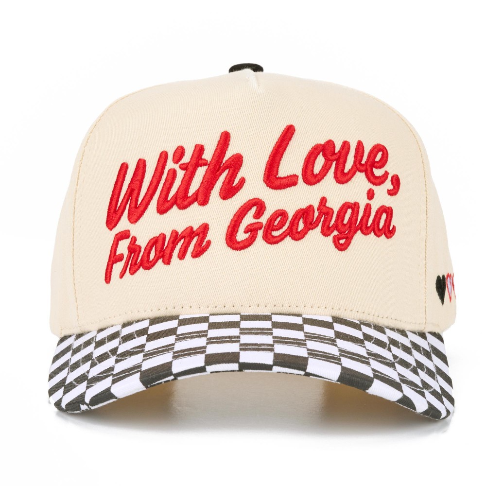 TCM0202 "With Love, From (Your State)" Embroidered Camo Baseball Cap - One Size Fits Most - Snap Back Closure - 100% Cotton view 2